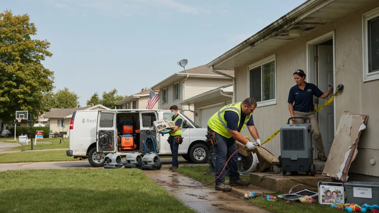 Water Damage Restoration in Centerville, LA near me